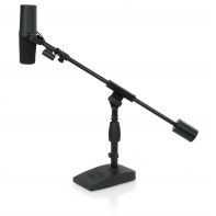 Микрофонная стойка Gator Frameworks GFW-MIC-0822 Telescoping Boom Mic Stand Podcasting & Bass Drum